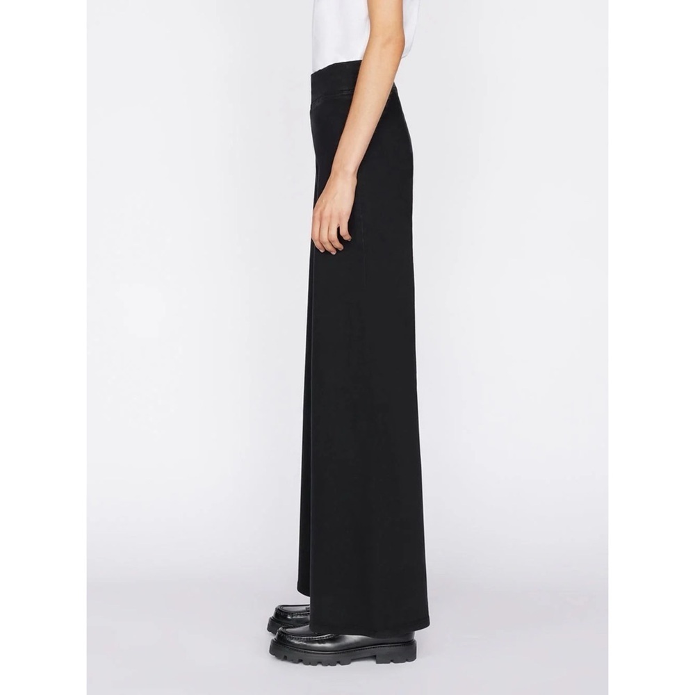 Frame Jet Set Wide Leg Pant in Sheer Noir Size 2 or 30 to 34